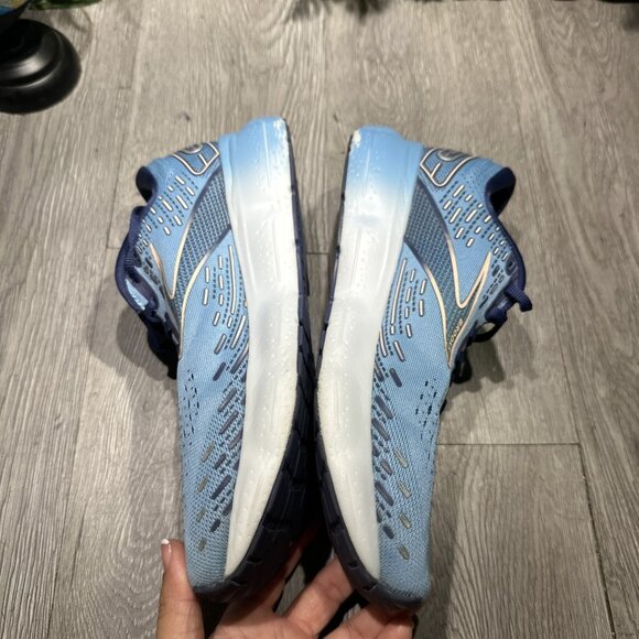 Brooks Glycerin 20 Shoes Womens 9 B Blue Running Athletic Sneakers 1203691B-478 - Picture 10 of 11